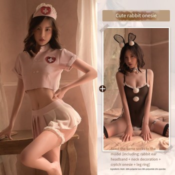 性感内衣护士制服jk套装角色扮演诱惑纯欲尺码情趣衣服方便床上