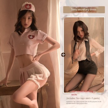 性感内衣护士制服jk套装角色扮演诱惑纯欲尺码情趣衣服方便床上