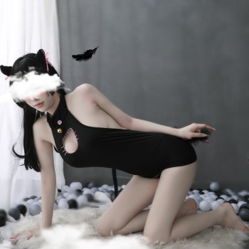 角色扮演性感兔女郎情趣内衣性感调皮可爱猫咪睡裙制服激情套装夏