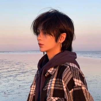 抖音货源网红假发中分刘海短发自然蓬松韩版男士假发现货一件代发