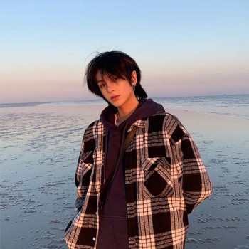 抖音货源网红假发中分刘海短发自然蓬松韩版男士假发现货一件代发