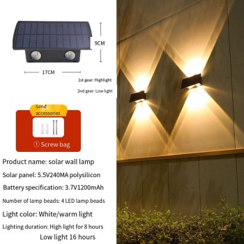 Wall light household courtyard atmosphere light