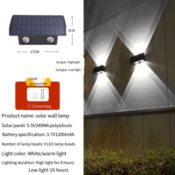 Wall light household courtyard atmosphere light