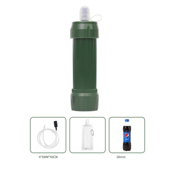 户外便携滤水吸管便携式过滤器 野营野炊超滤膜丝净水户外净水器