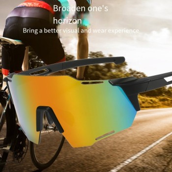 sunglasses户外骑行眼镜男女公路车墨镜自行车防风日夜两用太阳镜