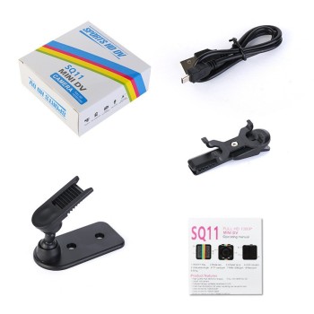 SQ11摄像机 户外运动小相机1080P高清红外夜视航拍运动DV