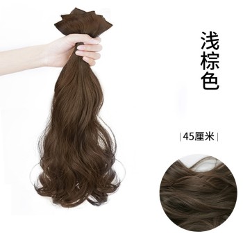 假发女一片式三片装长卷发大波浪接发片抖音热卖网红新款厂家批发