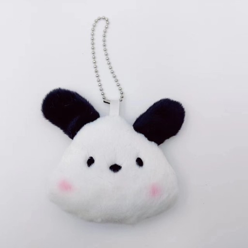 Soft cute plush keychain bag pendant