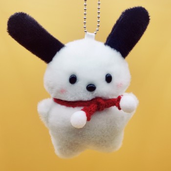 Soft cute plush keychain bag pendant