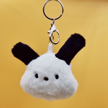 Soft cute plush keychain bag pendant
