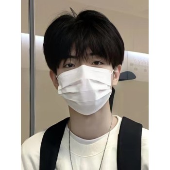 假发男全头套式男生微分碎盖短发齐刘海韩版帅气男士日常蓬松发套